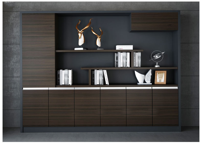 老板辦公室書柜-老總辦公室資料柜-經(jīng)理辦公室資料柜定制