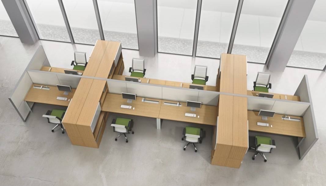 屏風(fēng)隔斷辦公桌